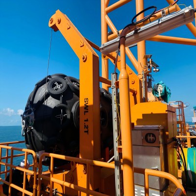 Chinese Marine Fender Crane