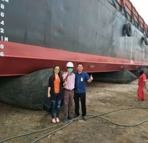 بارج ربڑ ایئر بیگ کا آغاز